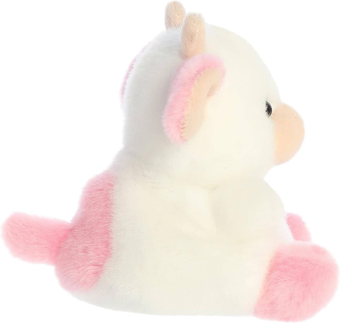 5" Strawberry Cow Palm Pals Stuffed Animal
