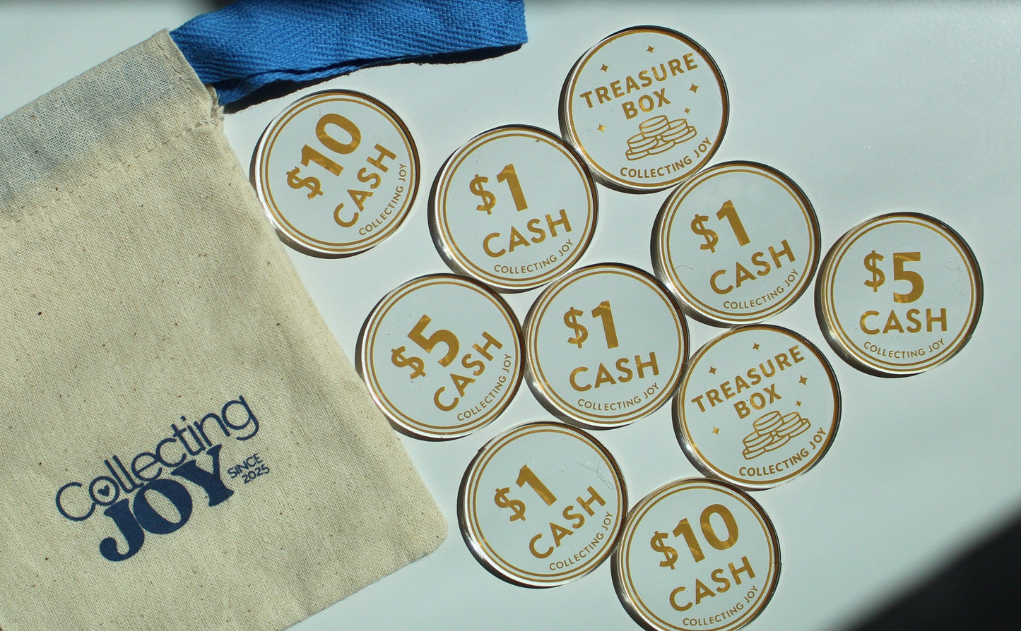 Cash & Treasures Reward Tokens