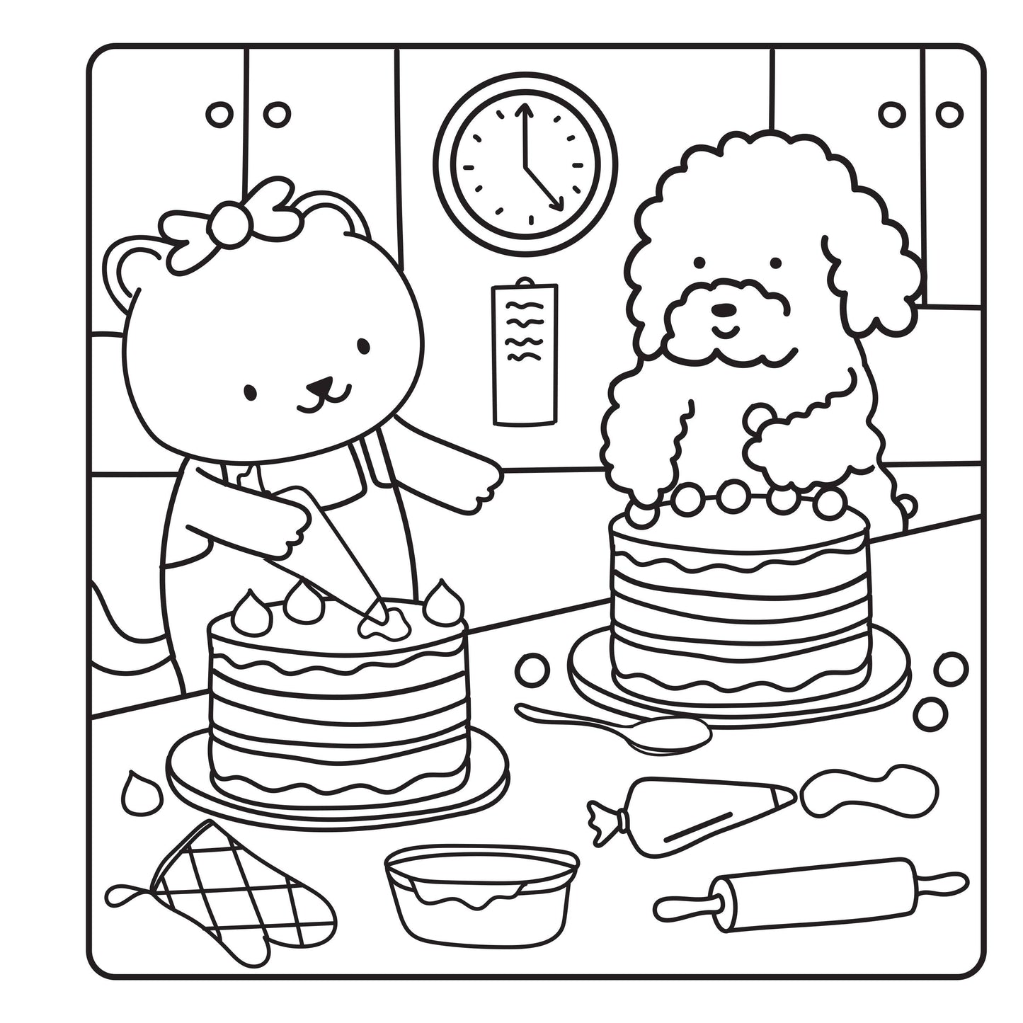 Sweet Life: Coloring Book