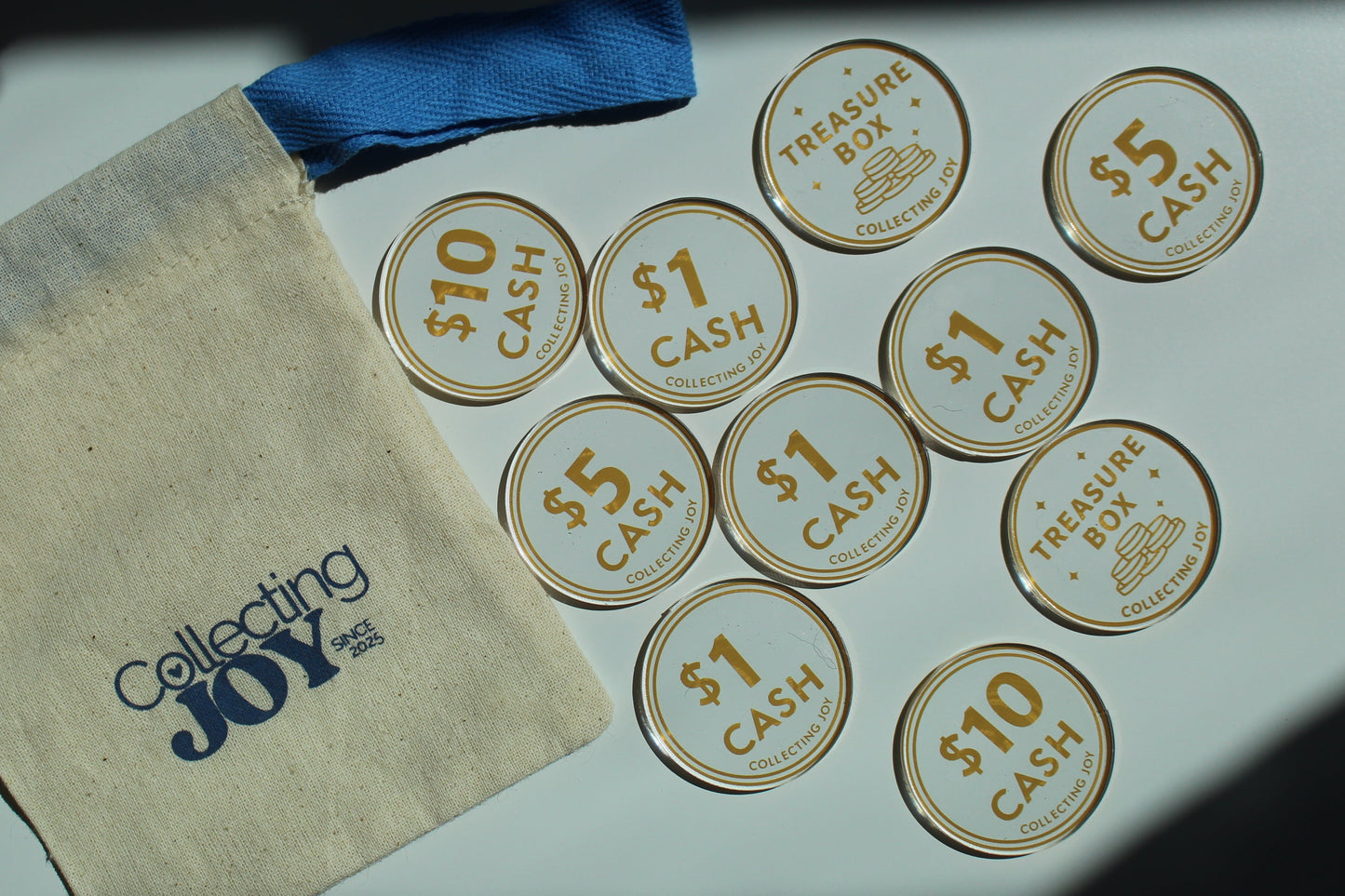 Cash & Treasures Reward Tokens