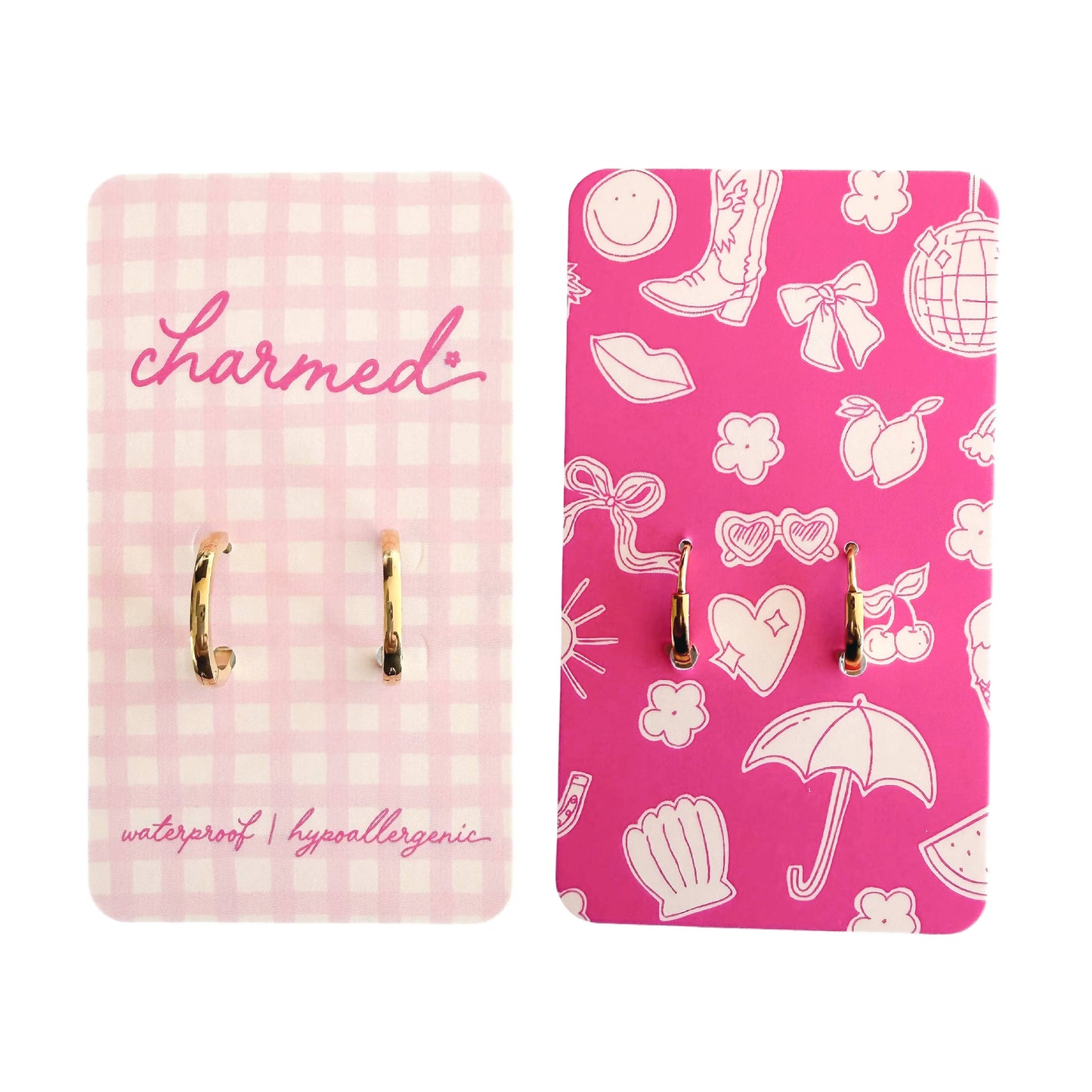Flat Hoops | Hypoallergenic & Click-In