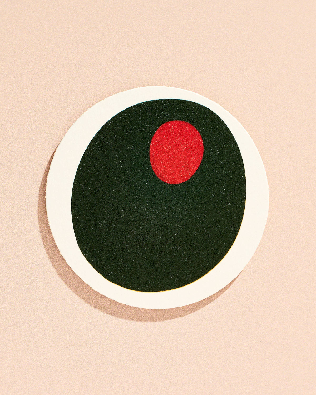 Pimento Olive Coasters - Set of 4
