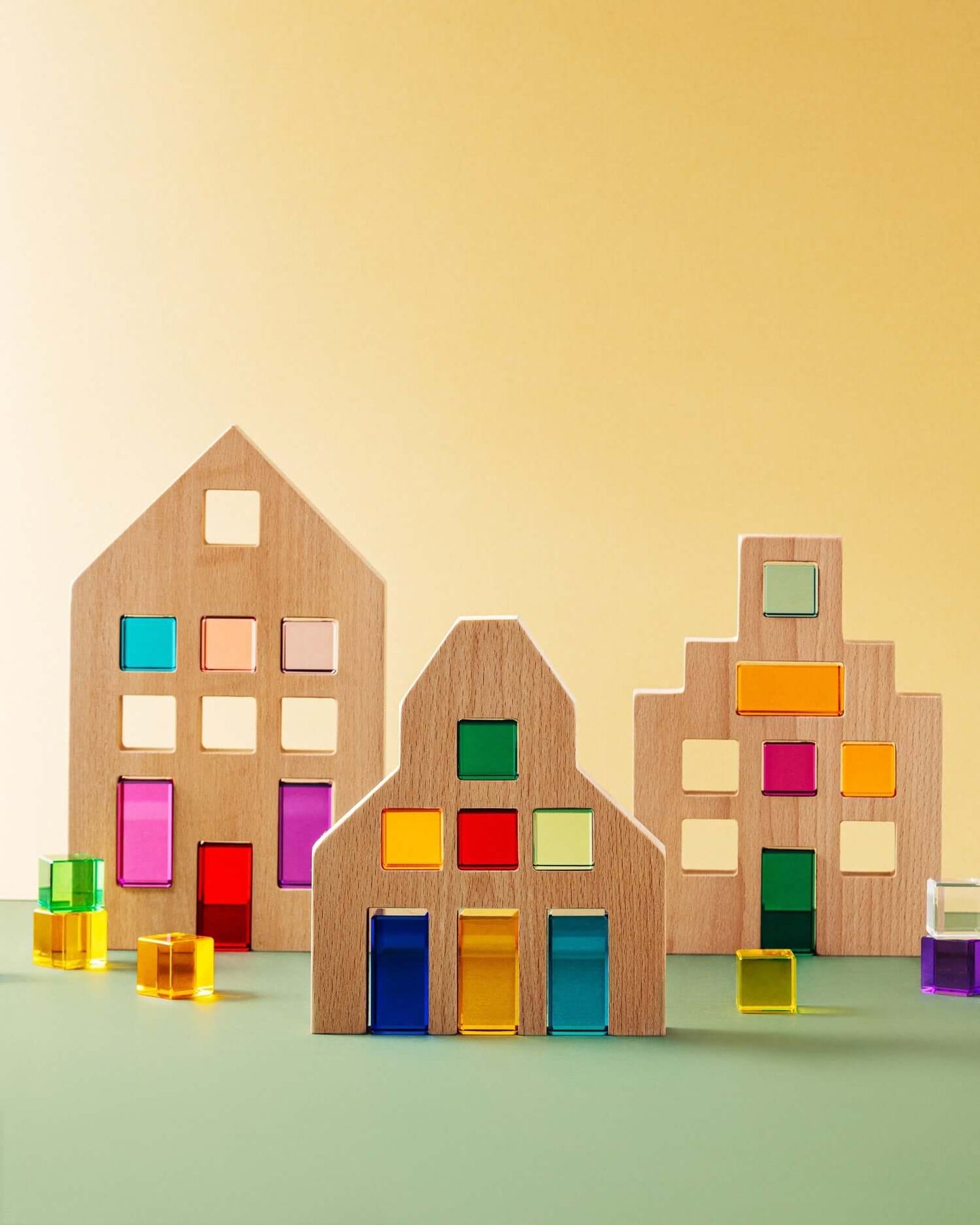 Riley City Blocks & Gems Set: Multicolor
