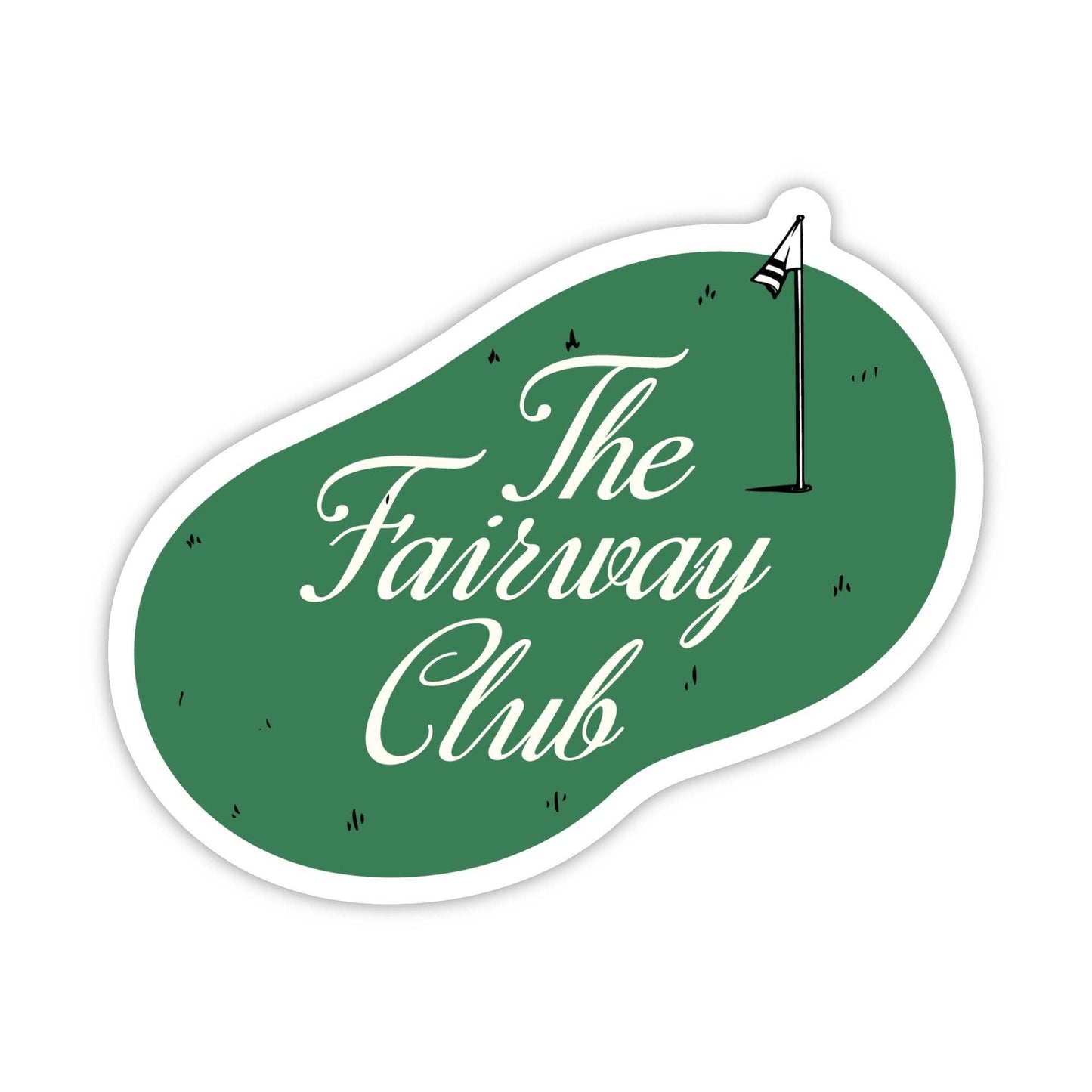 The Fairway Club Golf Sticker