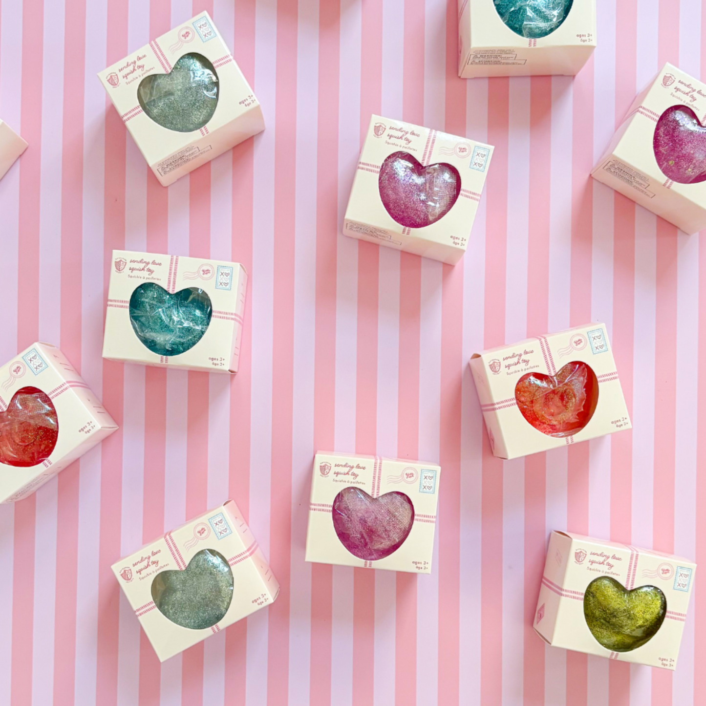 Sending Love Heart Squishy