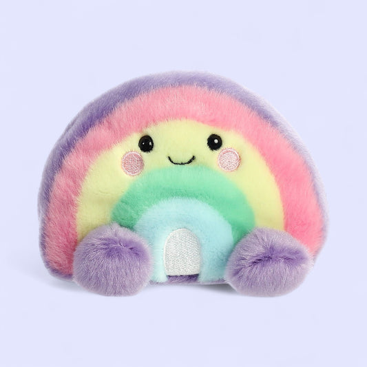 5" Plush Pal Vivi Rainbow Palm Pals Stuffed Animal