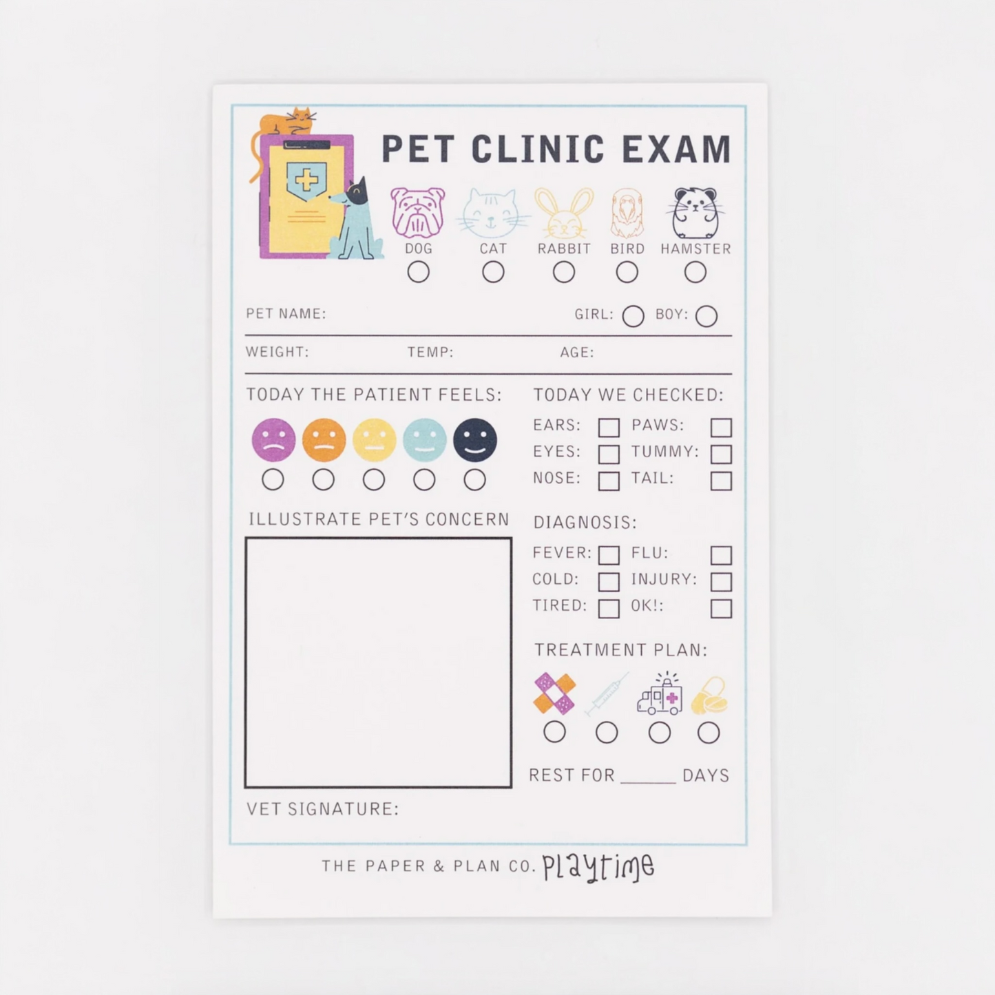 Kids Playtime Pad™ - Pet Clinic