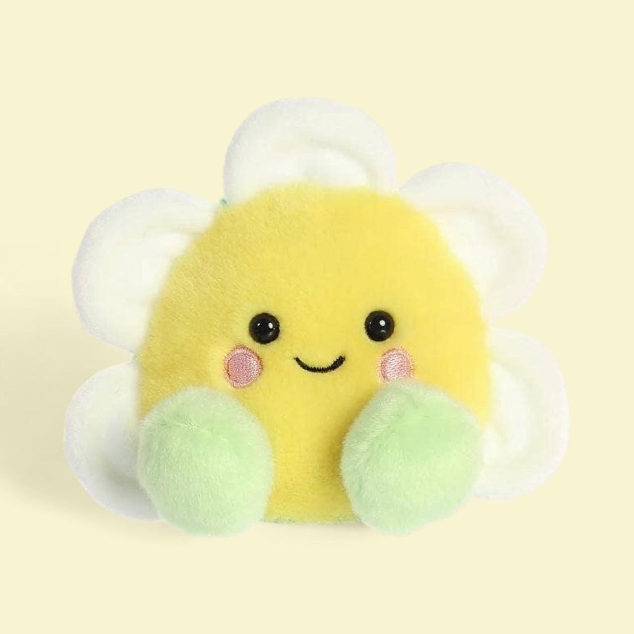 5" Plush Pal Deon Daisy Flower Palm Pals Stuffed Animal