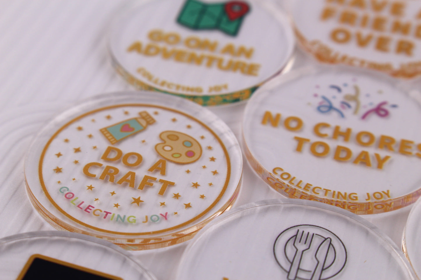 Elementary Reward Token Variety Set  - 10 pieces + 1 Treasure Box Token Freebie