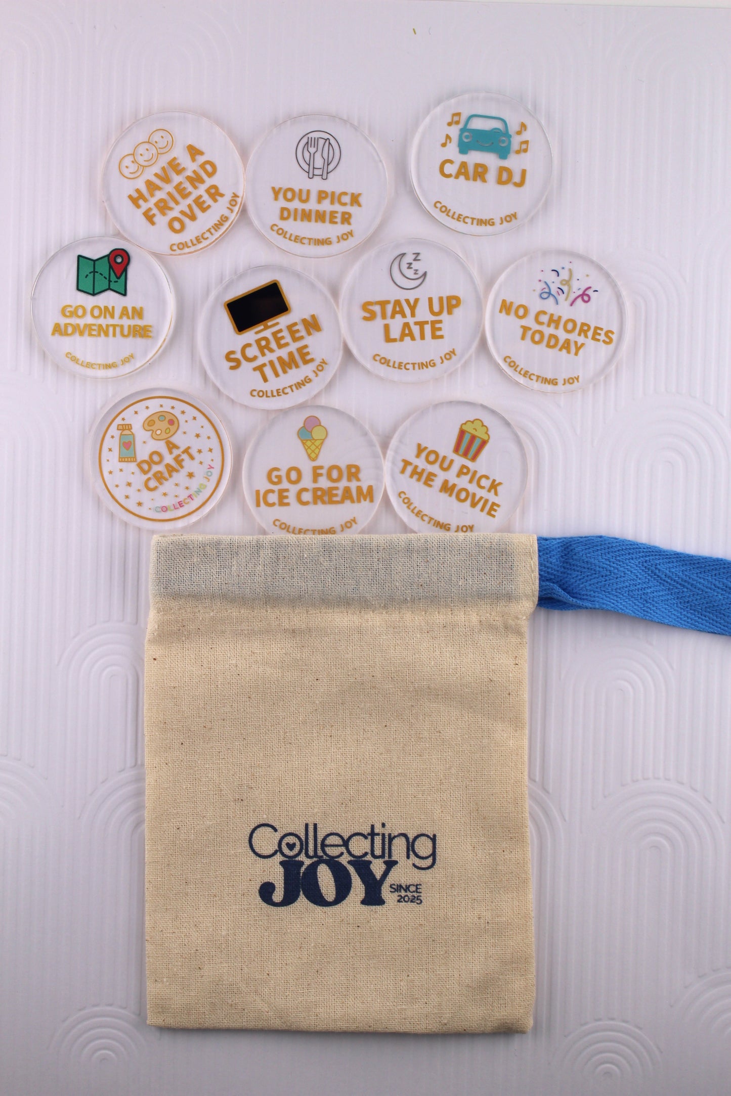 Elementary Reward Token Variety Set  - 10 pieces + 1 Treasure Box Token Freebie