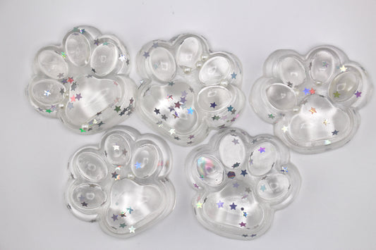 Pinch Family: Taba Squishy Transparent Cat Paw Fidget (5pc)