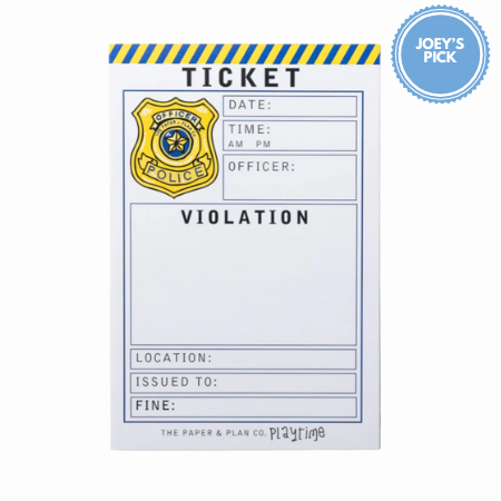 Kids Playtime Pad™ - Police Ticket Violation