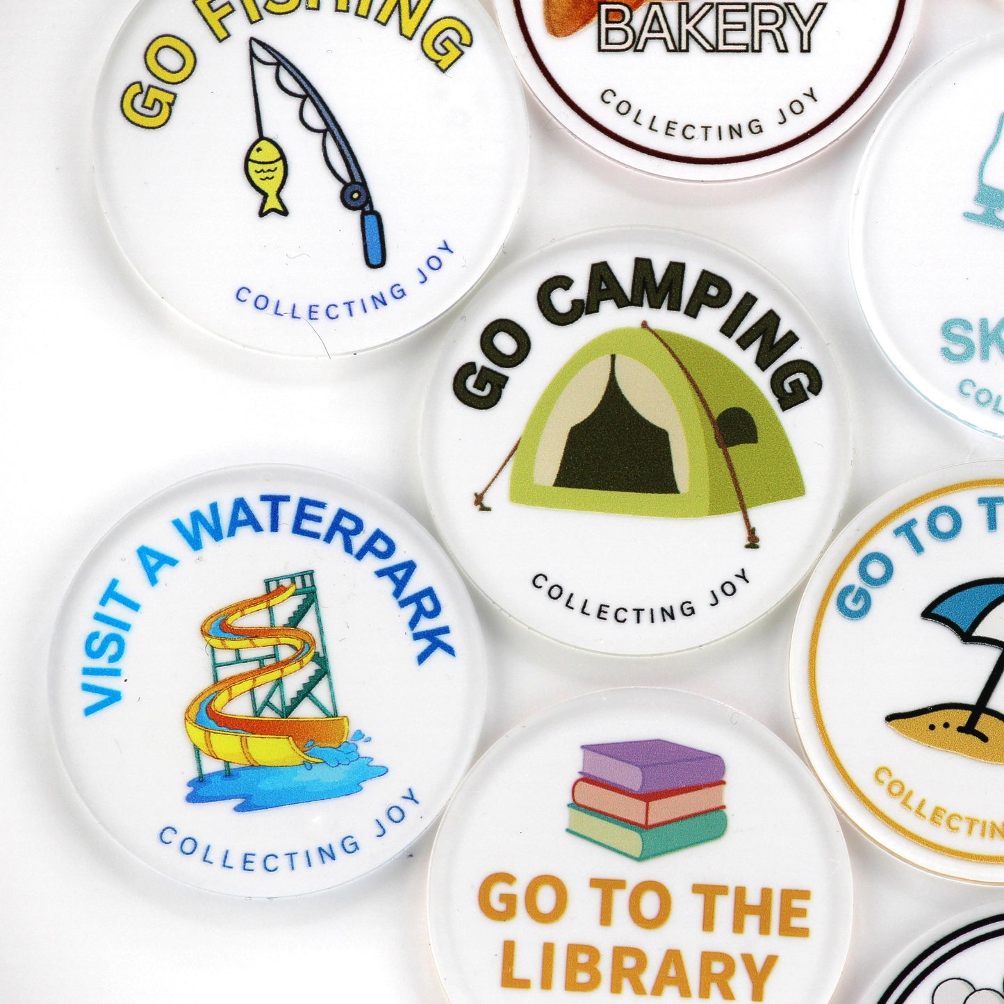 Summer Activity Set of 14 Reward Tokens