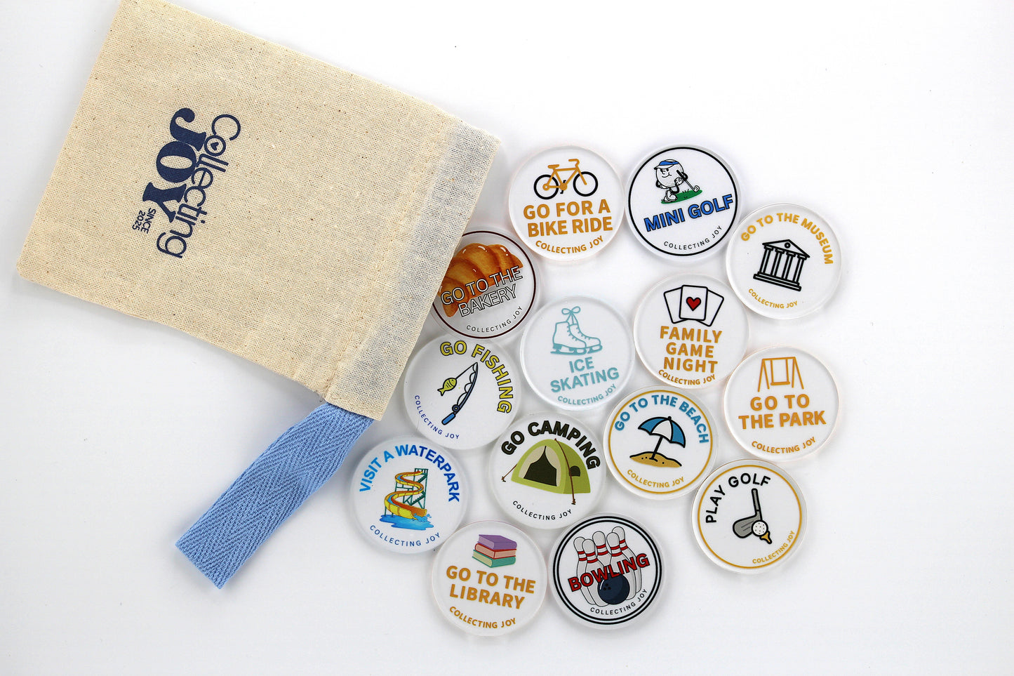 Summer Activity Set of 14 Reward Tokens