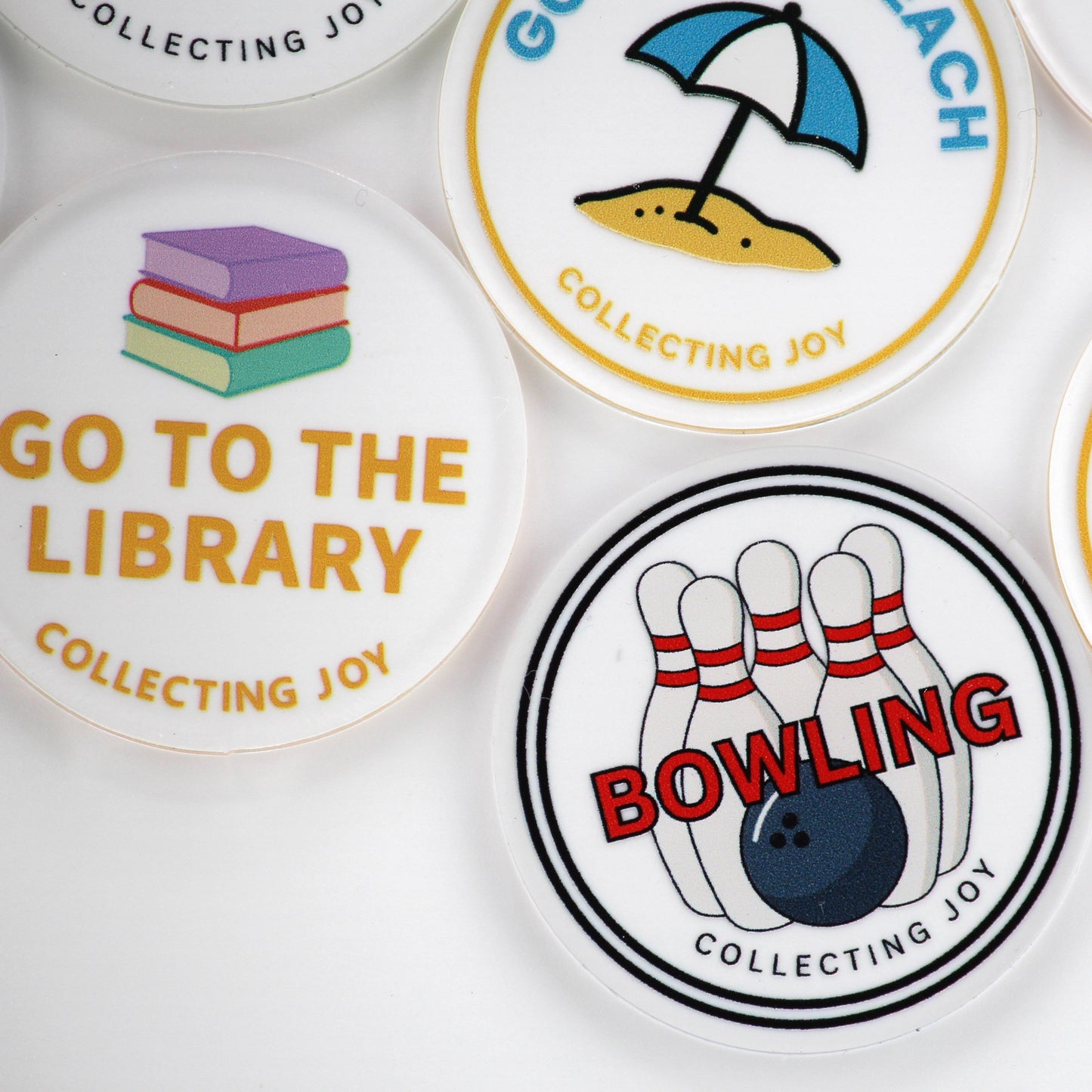 Summer Activity Set of 14 Reward Tokens
