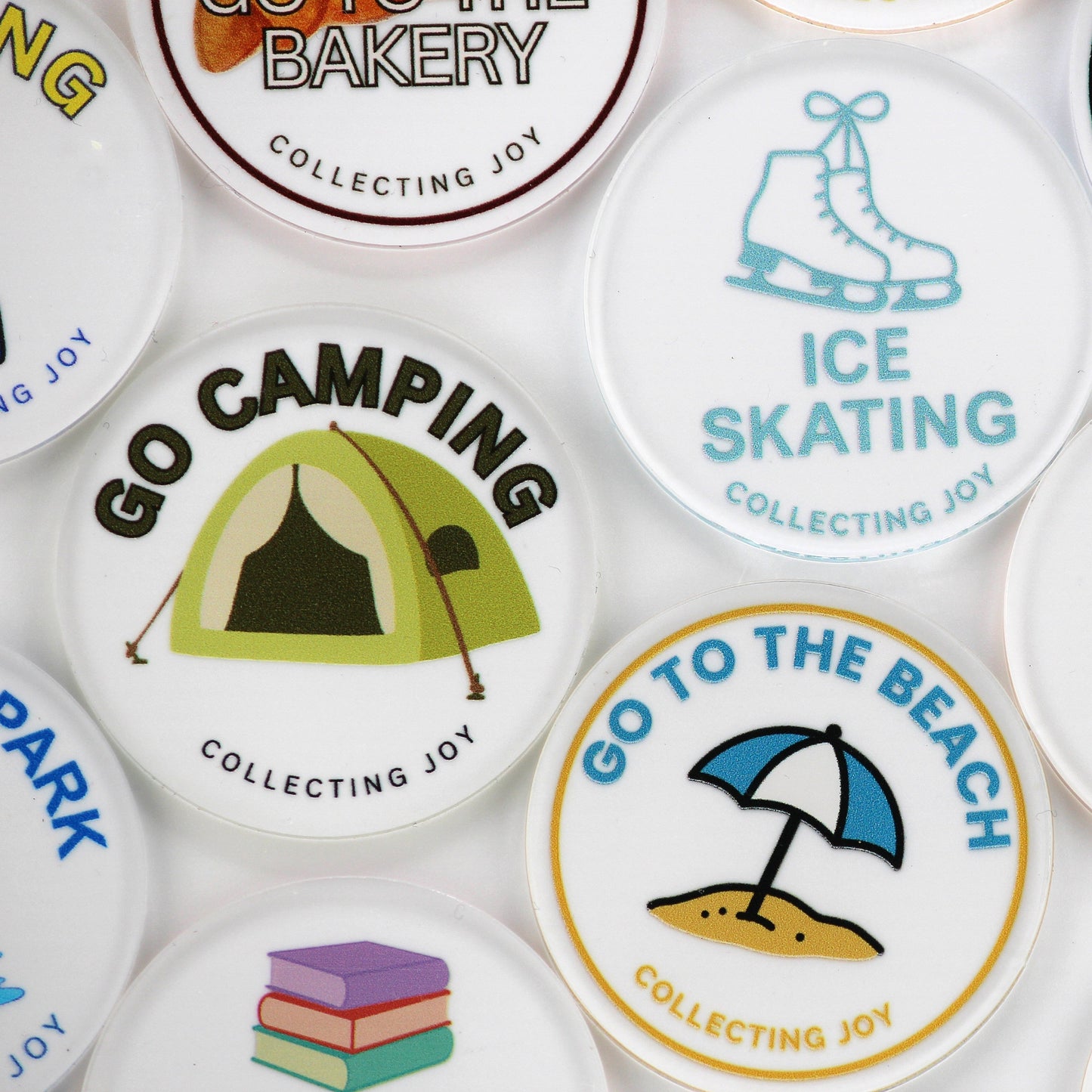 Summer Activity Set of 14 Reward Tokens