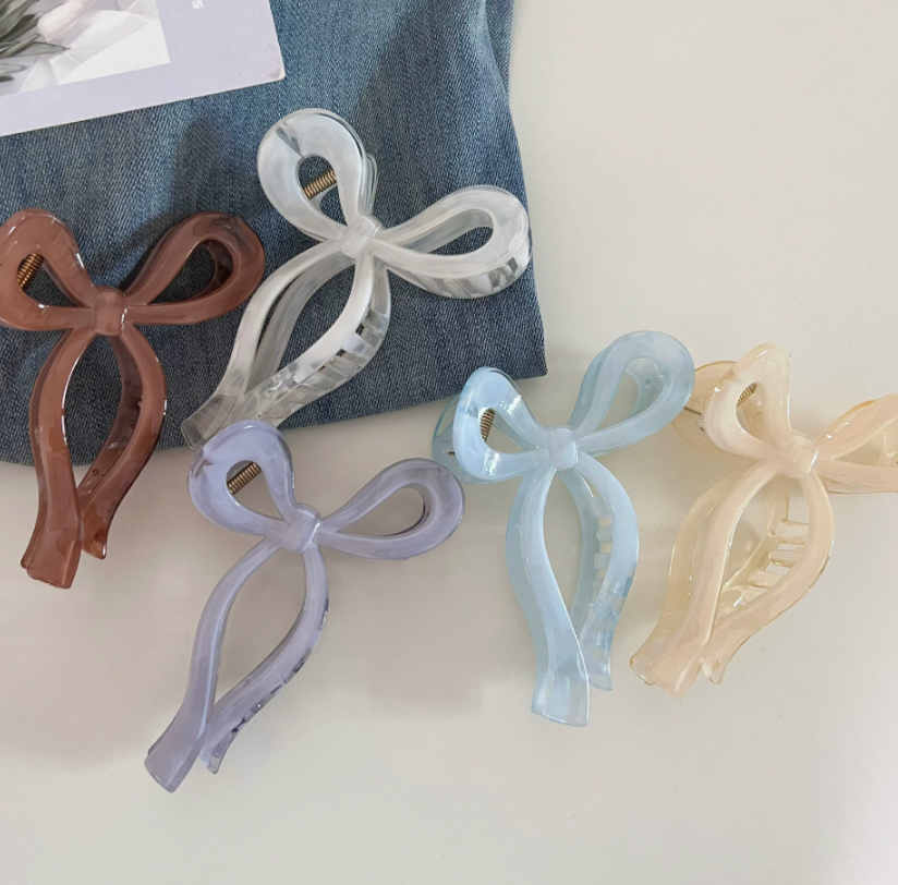 Bow Jelly Cute Hair Clips