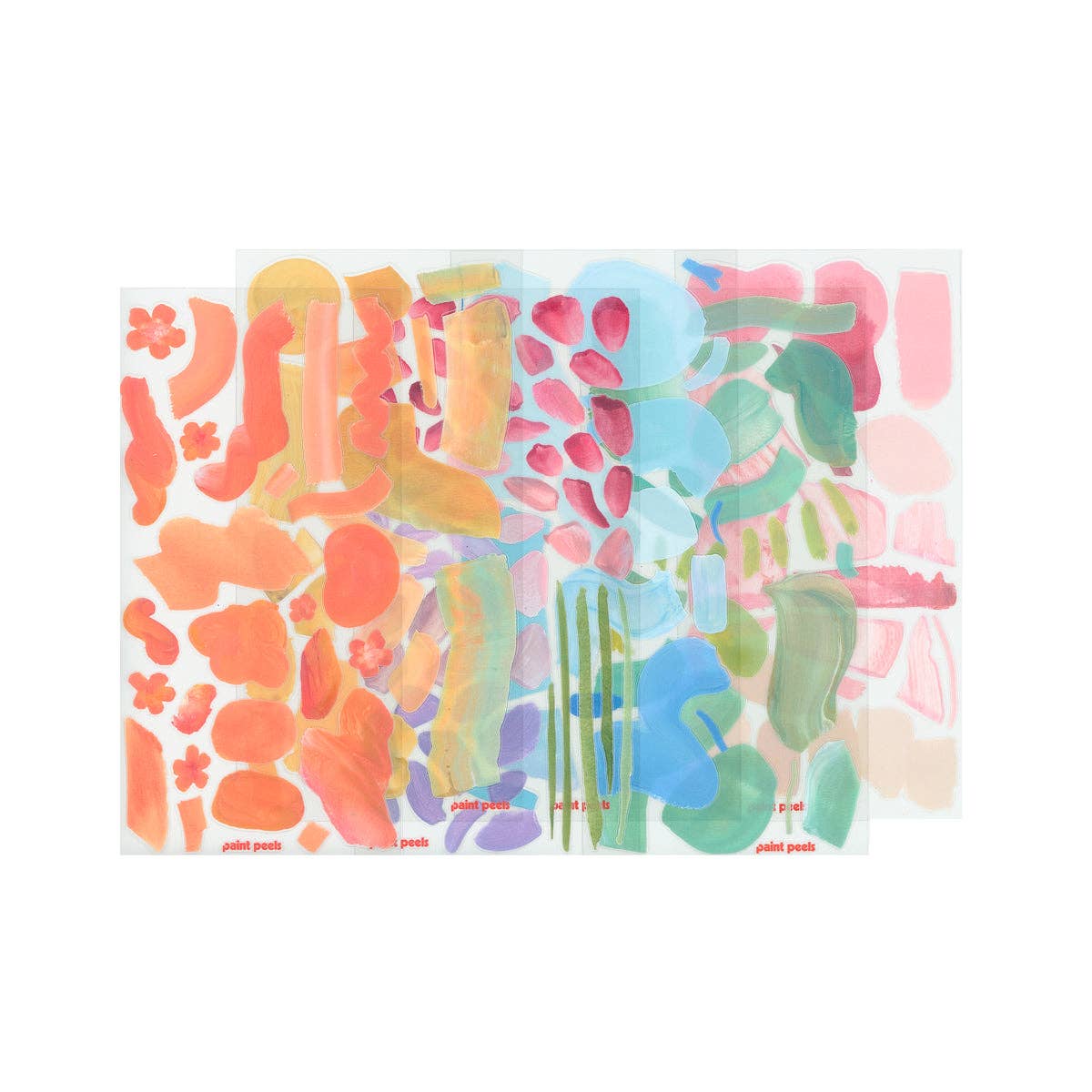 Soft Thaw Collection Paint Peels - No.007-No.012 Pack