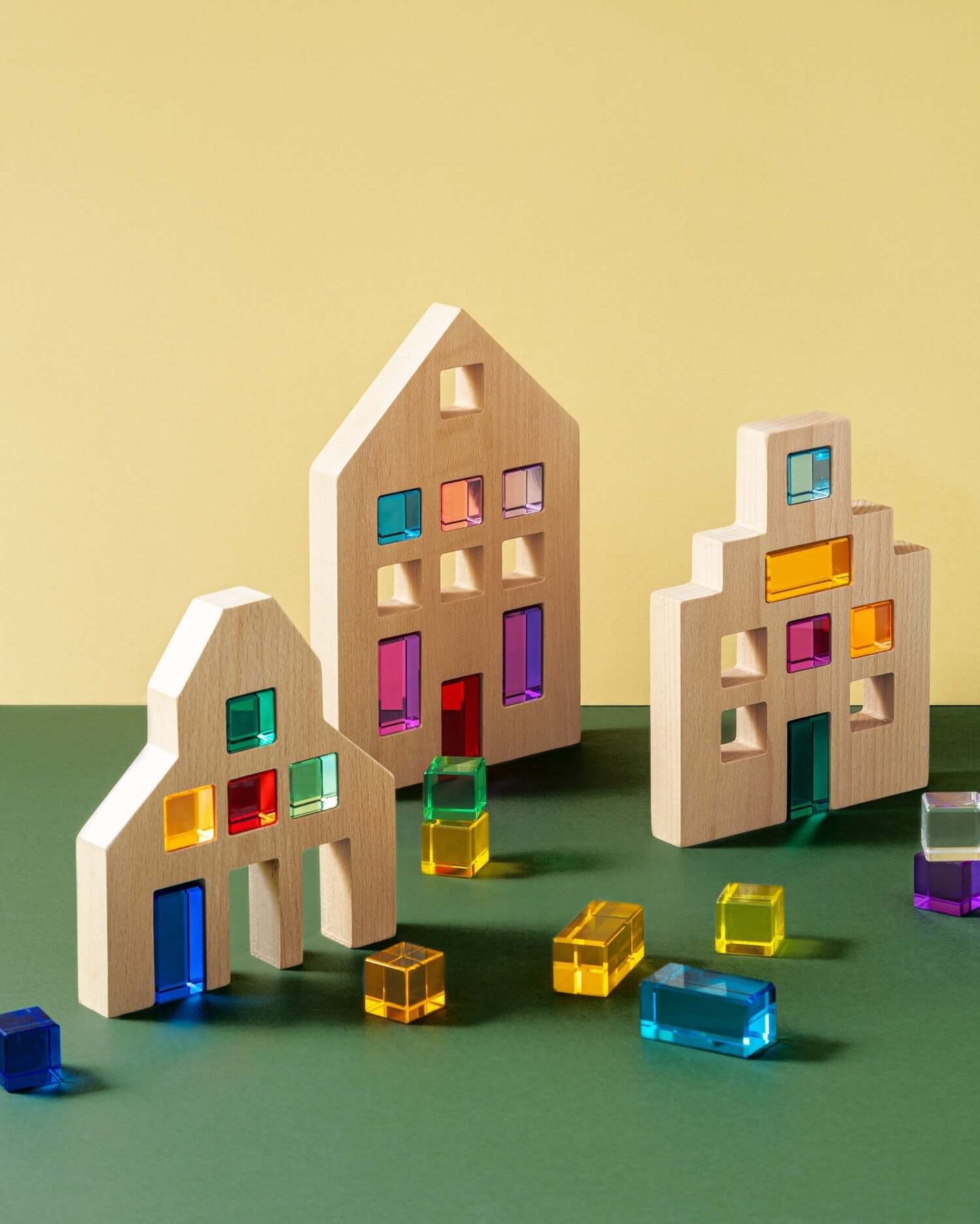 Riley City Blocks & Gems Set: Multicolor