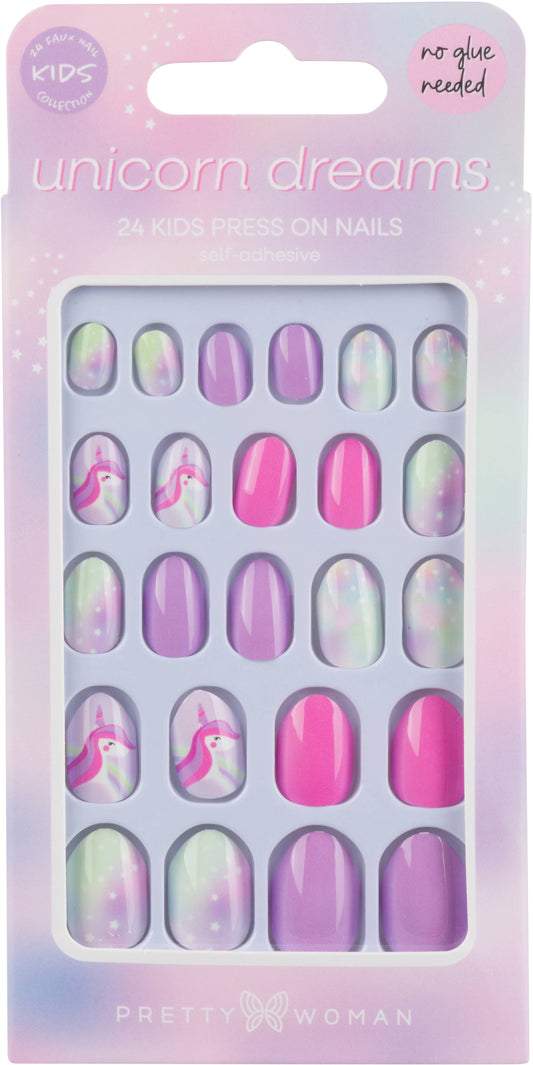 Kids Press On Nails - Unicorn Dreams