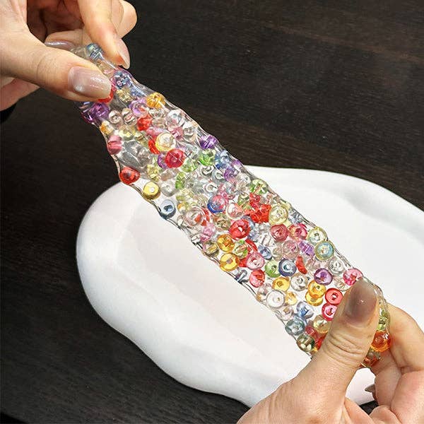 Crunch & Squish Crunchy Squishy Stress Ball Fidget Toy - Rainbow