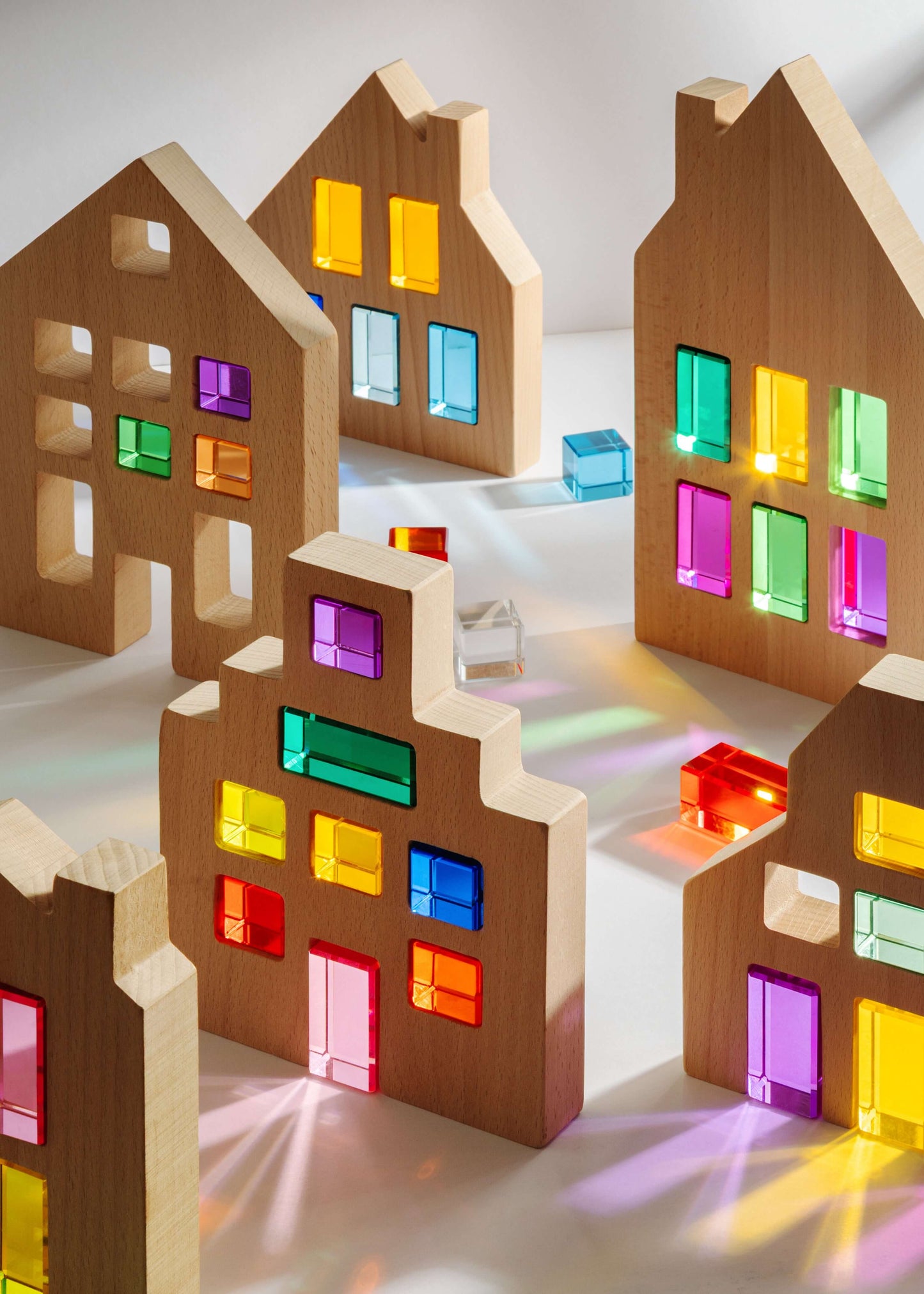 Riley City Blocks & Gems Set: Multicolor
