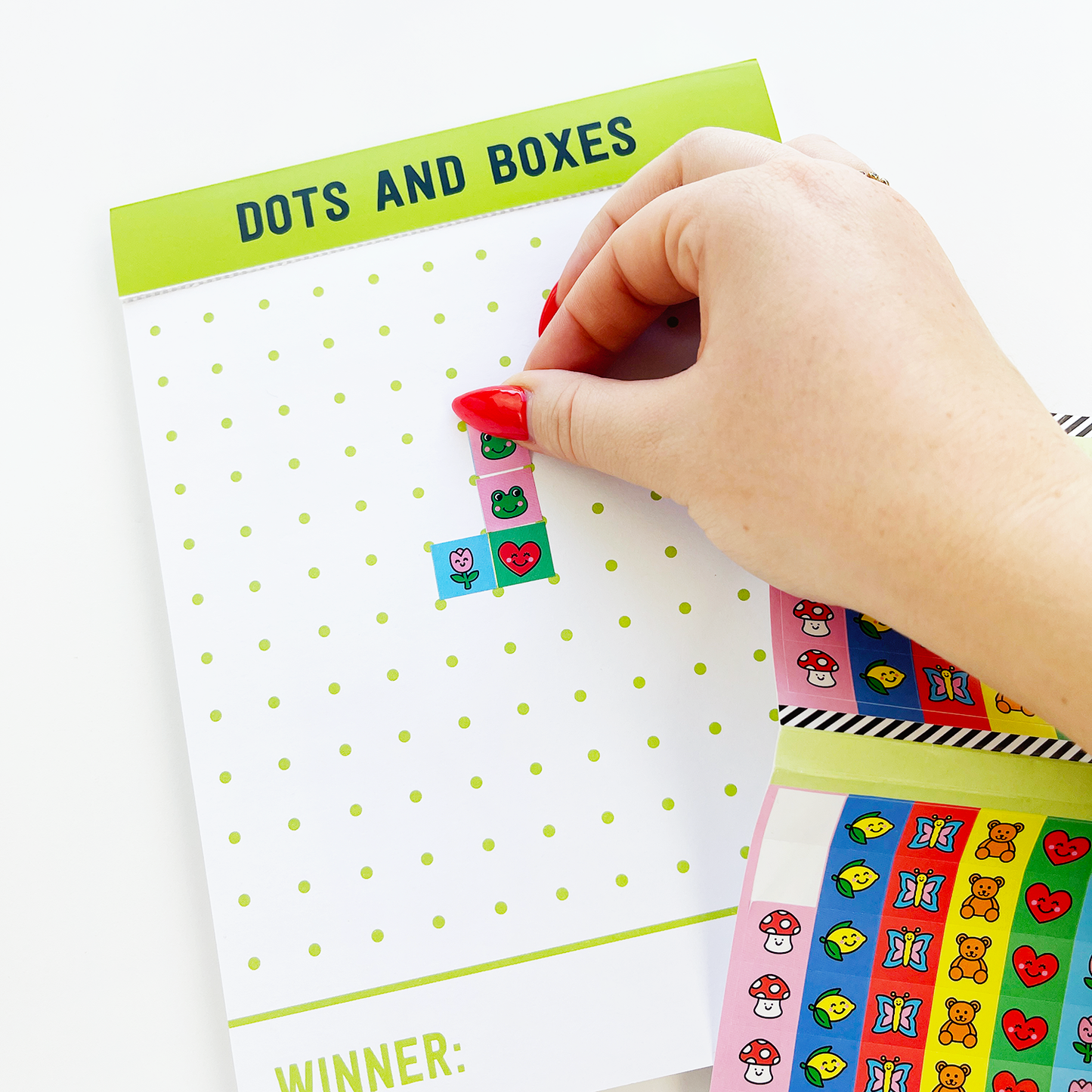Dots And Boxes On-The-Go Pad