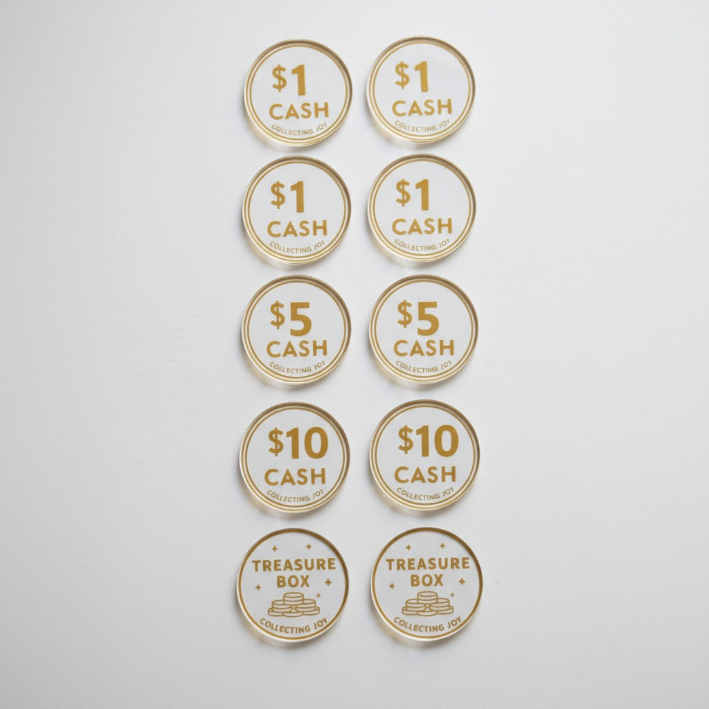 Cash & Treasures Reward Tokens