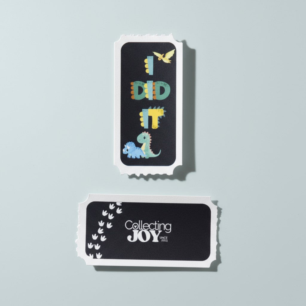 "I did it!" Behavior Reward Tickets - Dinosaur