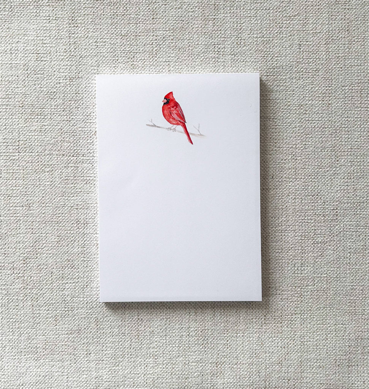 Winter Cardinal Notepad