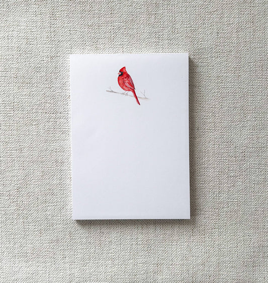 Winter Cardinal Notepad