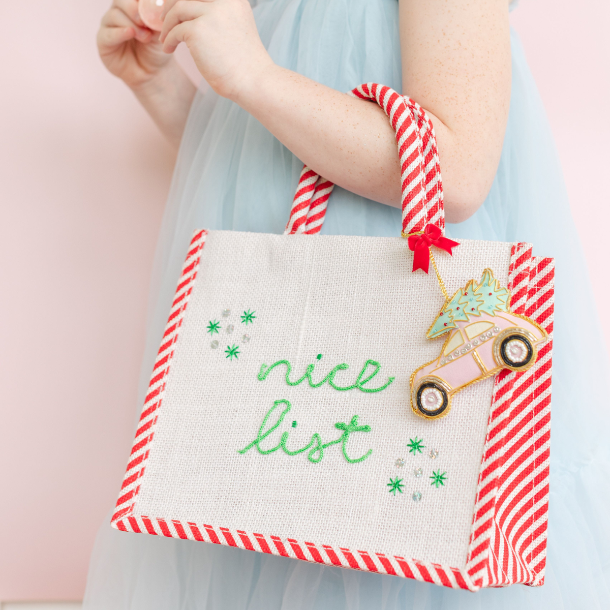 Naughty + Nice  Small Tote (Double Sided Tote)