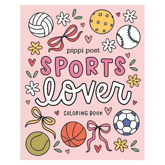 Sports Lover Coloring Book