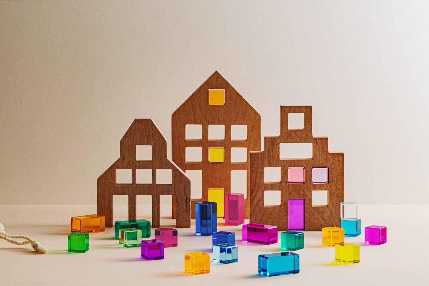 Riley City Blocks & Gems Set: Multicolor