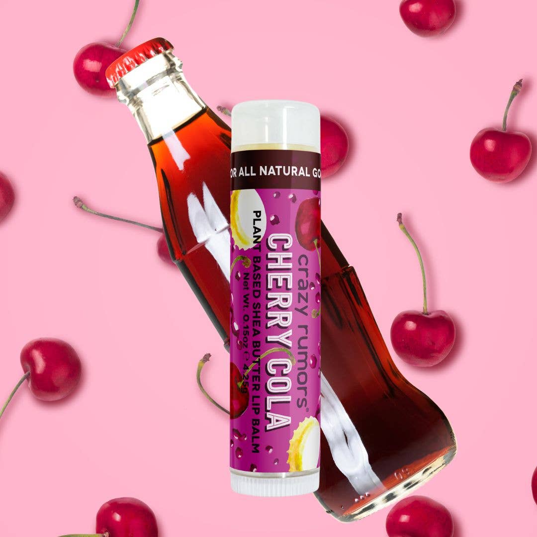 All Natural, Vegan Cherry Cola Lip Balm