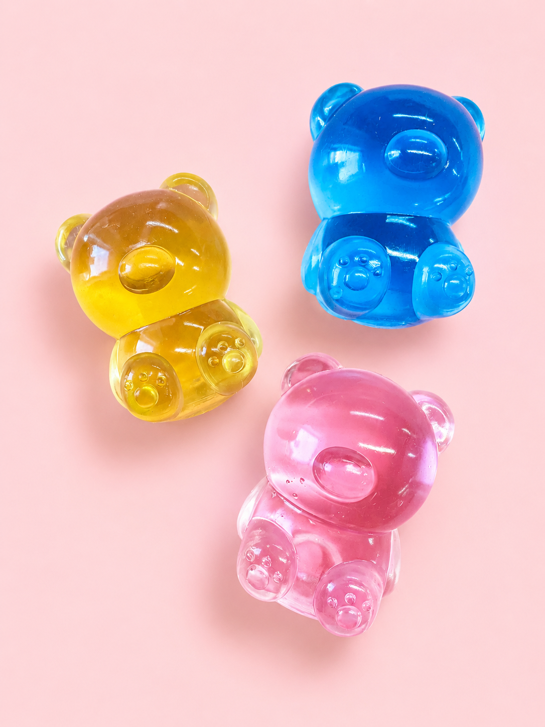 Bubble Bear Squishy : Orange